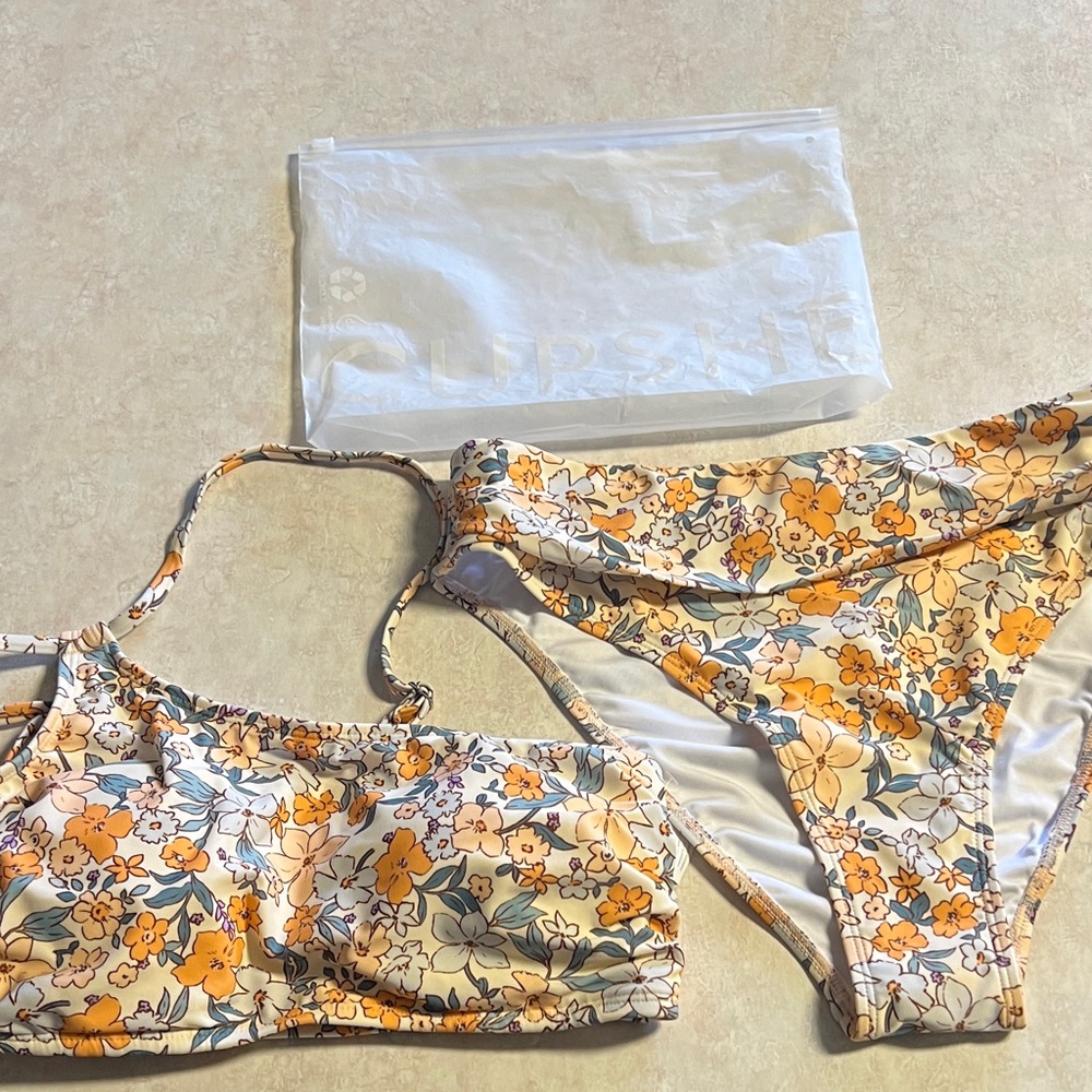 Floral new Cupshe Bikini Set